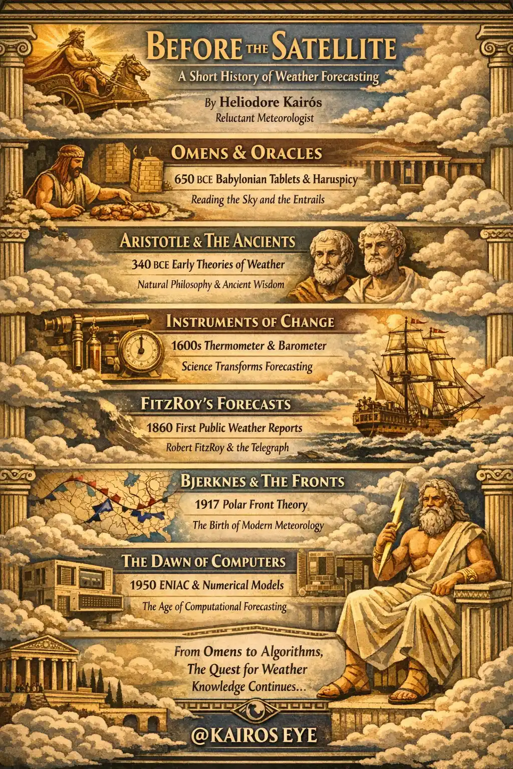 Before the Satellite: A Short History of Weather Forecasting