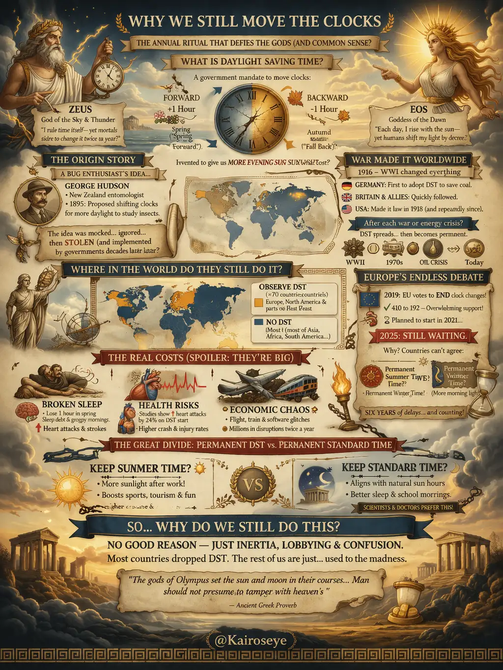 Why Daylight Saving Time exists