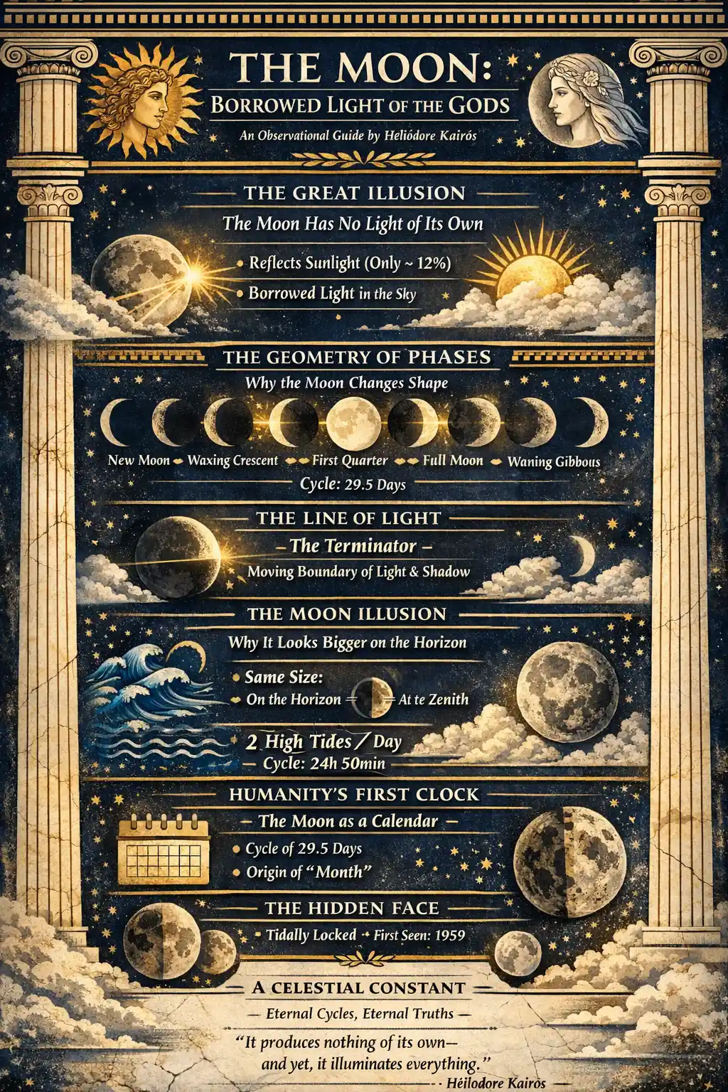 Lunar phases guide