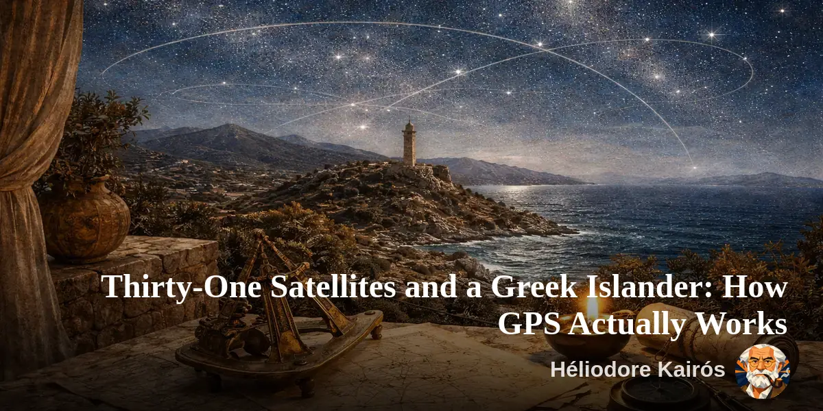 Thirty-One Satellites and a Greek Islander: How GPS Actually Works