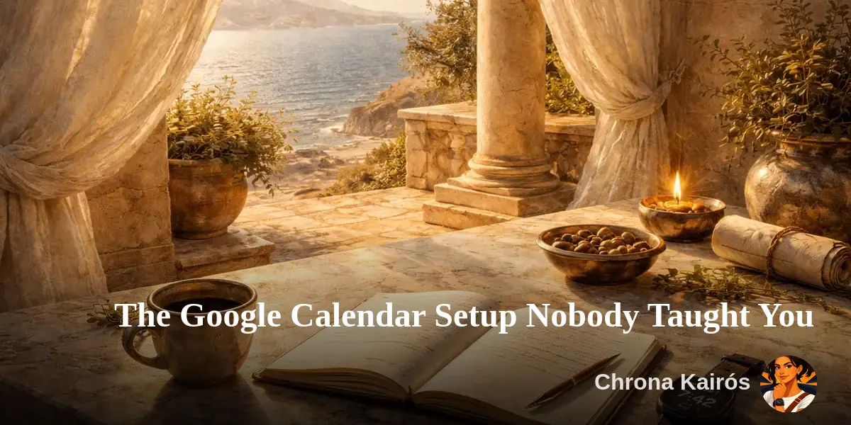 The Google Calendar Setup Nobody Taught You